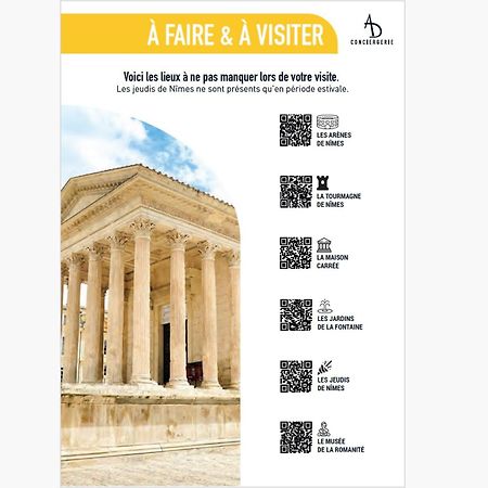 Arena - 2 Chambres - Vue Sur Les Arenes Nîmes Exteriör bild